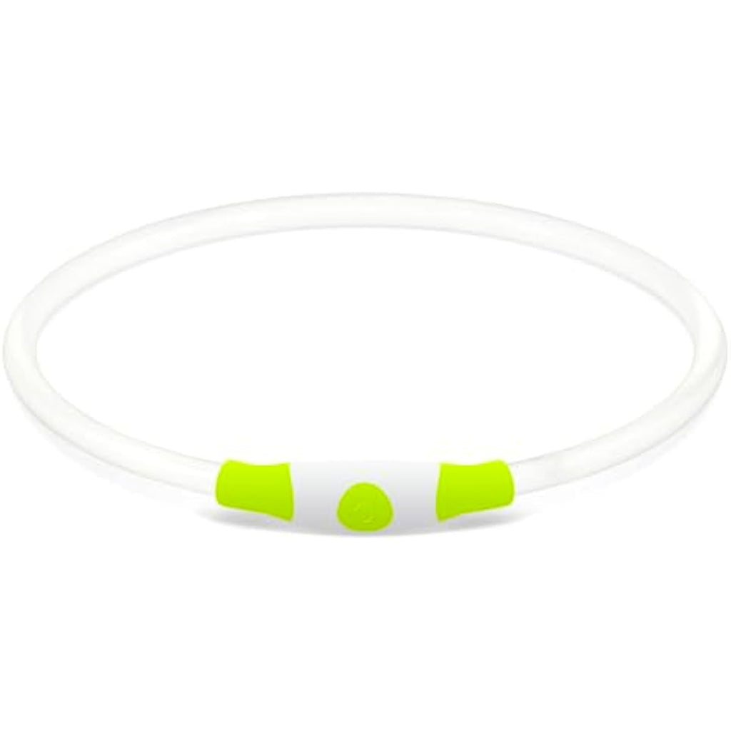 BSEEN USB Rechargeable Flash Dog Necklace Light, Green, Small Medium Large Dogs