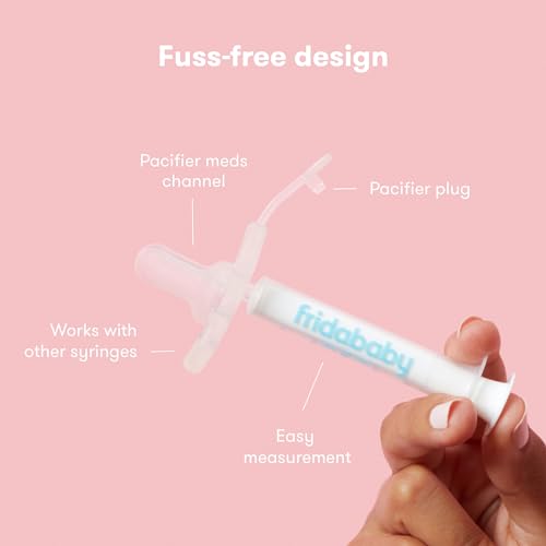 Frida Baby MediFrida medicine pacifier syringe, made in USA, mess and fuss free medicine dispenser
