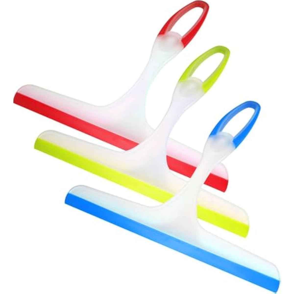 3pcs Bathroom Squeegee for Shower Cleaner and Window Cleaning