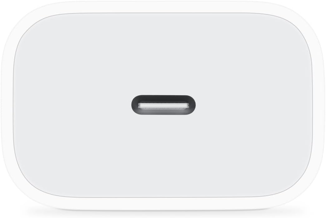 Apple 20W USB-C Compact Power Adapter: Fast and Convenient Charging, Type C Wall Charger - ShopUS
