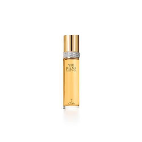 elizabeth taylor white diamonds women's eau de toilette fragrance, 3.3 fl oz long-lasting floral edp spray