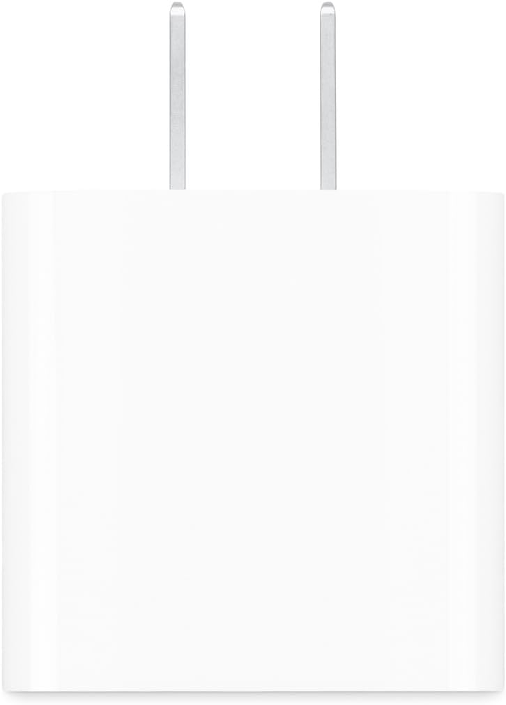 Apple 20W USB-C compact power adapter for iPhone, iPad, AirPods fast charging