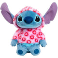 Disney Stitch Large 13-inch Valentines Heart Hoodie Plush Stuffed Animal, Soft & Huggable, Toy for Fans, Girls, Boys, Ages 2 and Up by Just Play