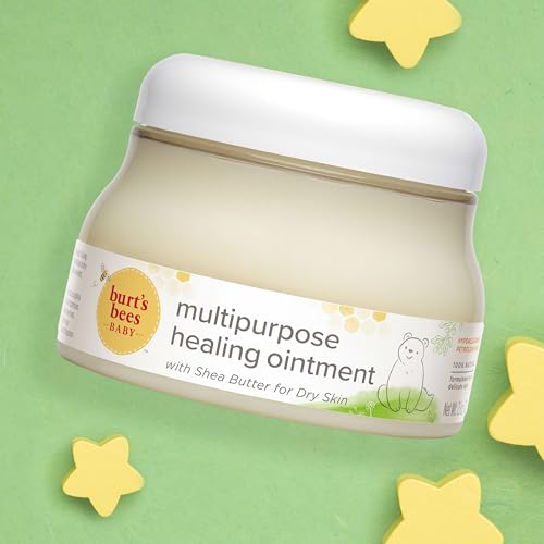 burt's bees 100% natural origin multipurpose healing ointment 7.5 ounce tub for face and body baby care