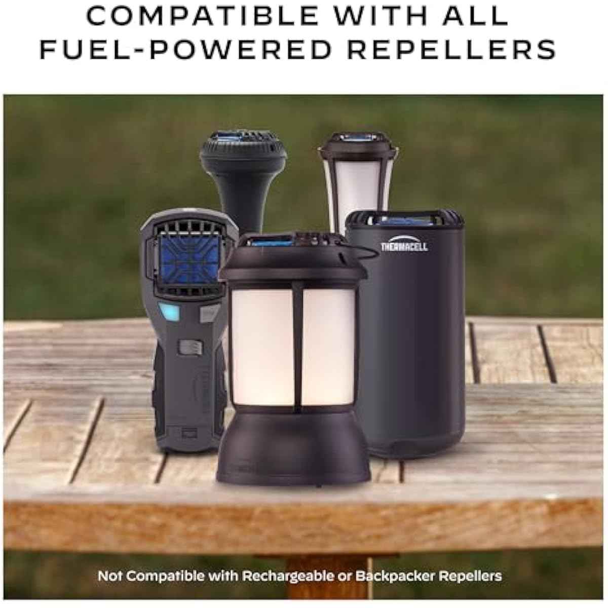 Thermacell Mosquito Repellent Refills; Compatible with Any Fuel-Powered Thermacell Repeller; Highly Effective, Long Lasting, No Spray or Mess; 15 Foot Zone of Mosquito Protection