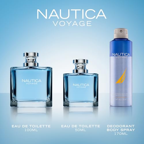Nautica Voyage Fresh Romantic Cologne for Men Day Wear 3.3Fl oz