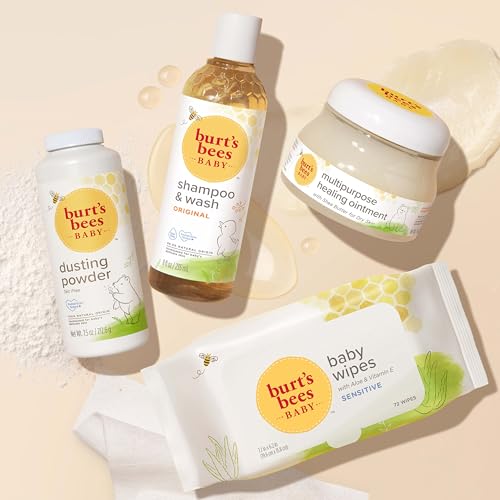 burt's bees 100% natural origin multipurpose healing ointment 7.5 ounce tub for face and body baby care