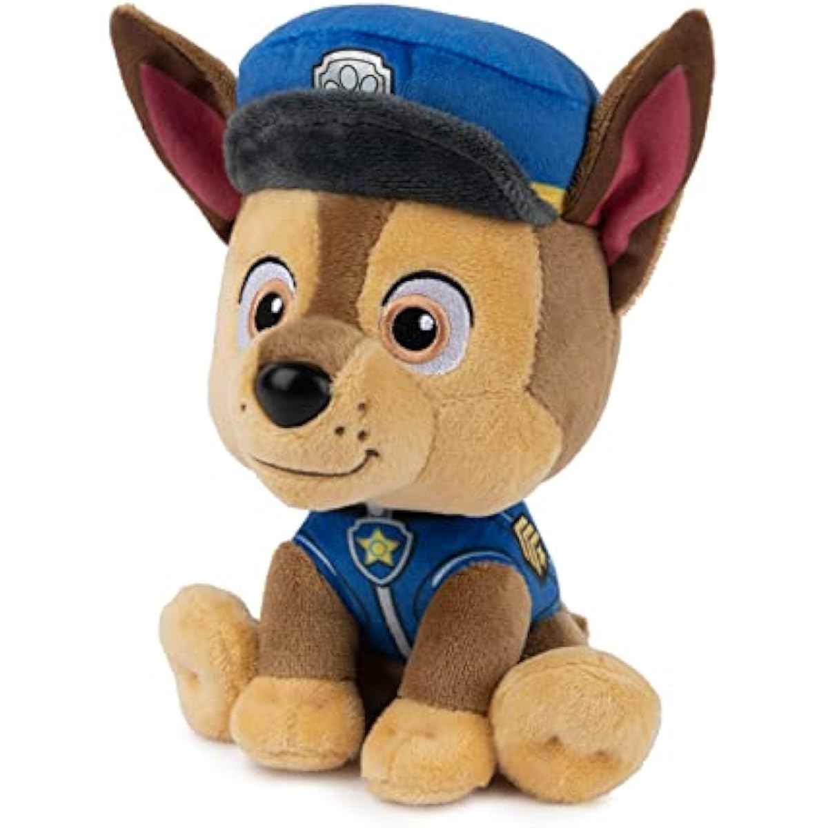 GUND Official PAW Patrol Chase in Signature Police Officer Uniform Plush Toy, Stuffed Animal for Ages 1 and Up, 6" (Styles May Vary)