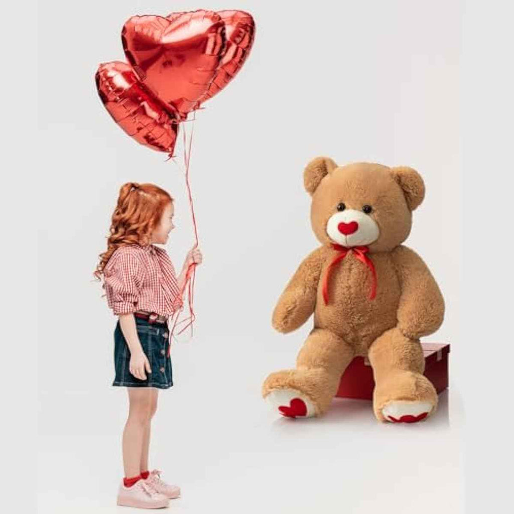 hollyhome 36in large teddy bear plush valentines gift for girlfriend kids