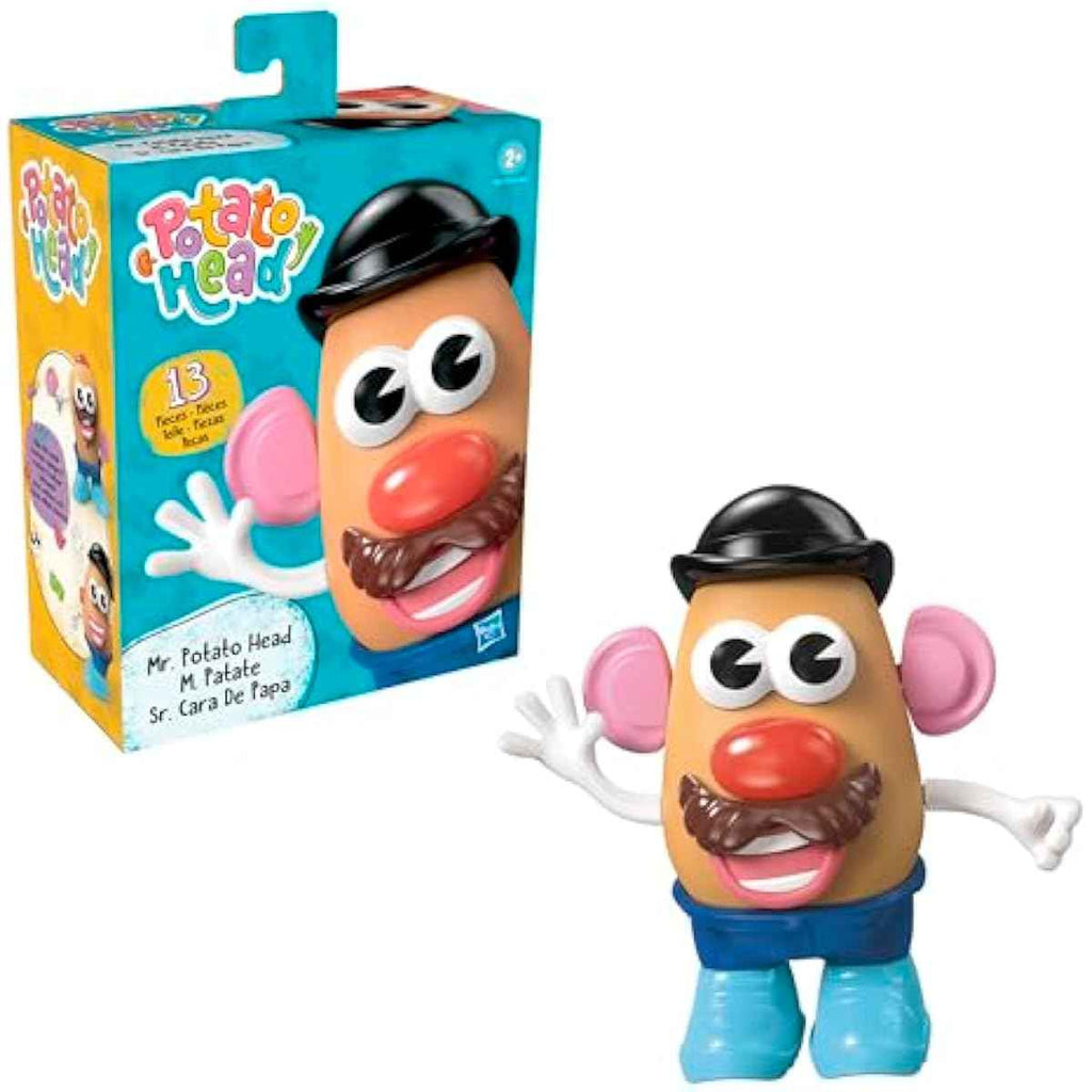 Mr. Potato Head Mr. Potato Head Set with 13 Parts and Pieces, Toddler and Preschool Toys for 2 Year Old Boys and Girls and Up