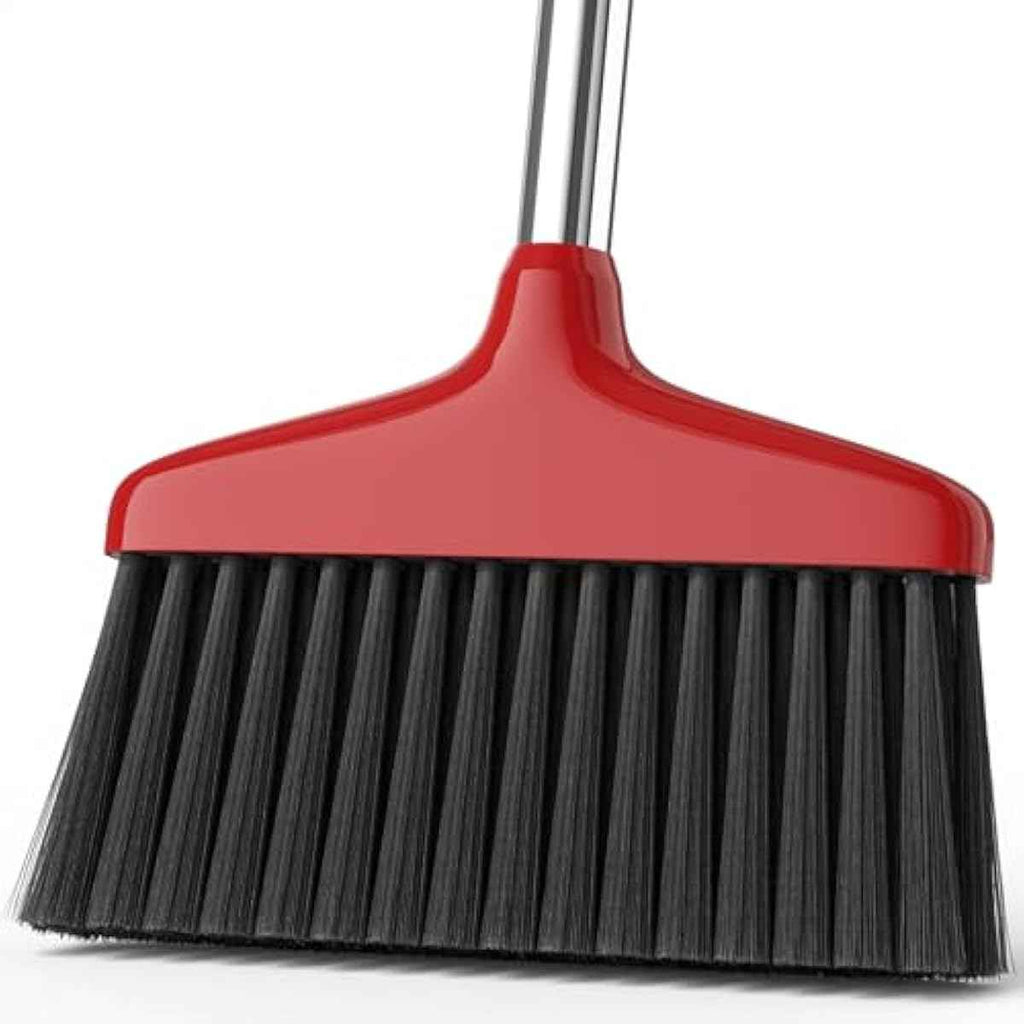 Handy Durable Broom for Indoor Outdoor Cleaning - Kitchen Garage Patio Sweeper