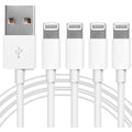 4Pack [Apple MFi Certified] Charger Lightning to USB Charging Cable Cord Compatible iPhone 14/13/12/11 Pro/11/XS MAX/XR/8/7/6s Plus,iPad Pro/Air/Mini,iPod Touch (3.3ft)