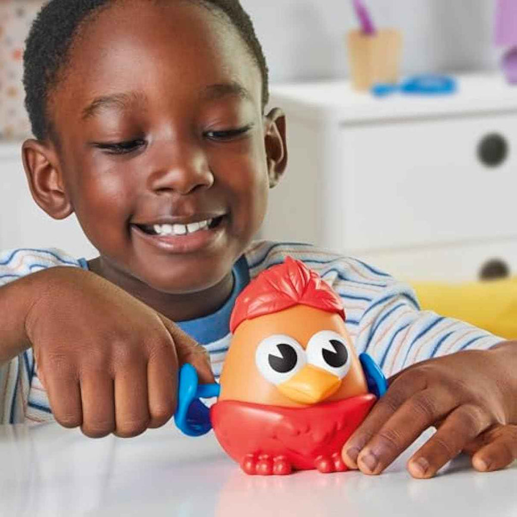 potato head pet-tato tots, 31-piece pet-themed set with rolling carry case for kids 2 and up