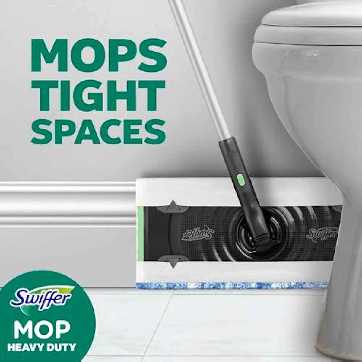 Swiffer Sweep + Mop, Wet Pads Refill, Floor Cleaner, Cleaning Cloths, Heavy Duty, Fresh, 20ct