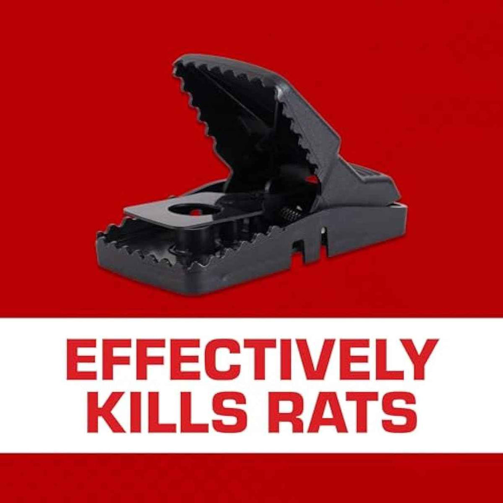 tomcat 1-rat-size-reusable-snap-trap-effectively-kill-rats-home-farm-use