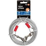 Aspen Pet Dog Tie Out Cable - 1700 lbs Break Strength - 30ft Cable