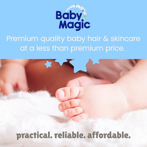 Baby Magic Creamy Whipped Butter Vanilla Oat, 8.4 oz, Gentle, Long-Lasting Moisture for Baby's Sensitive Skin