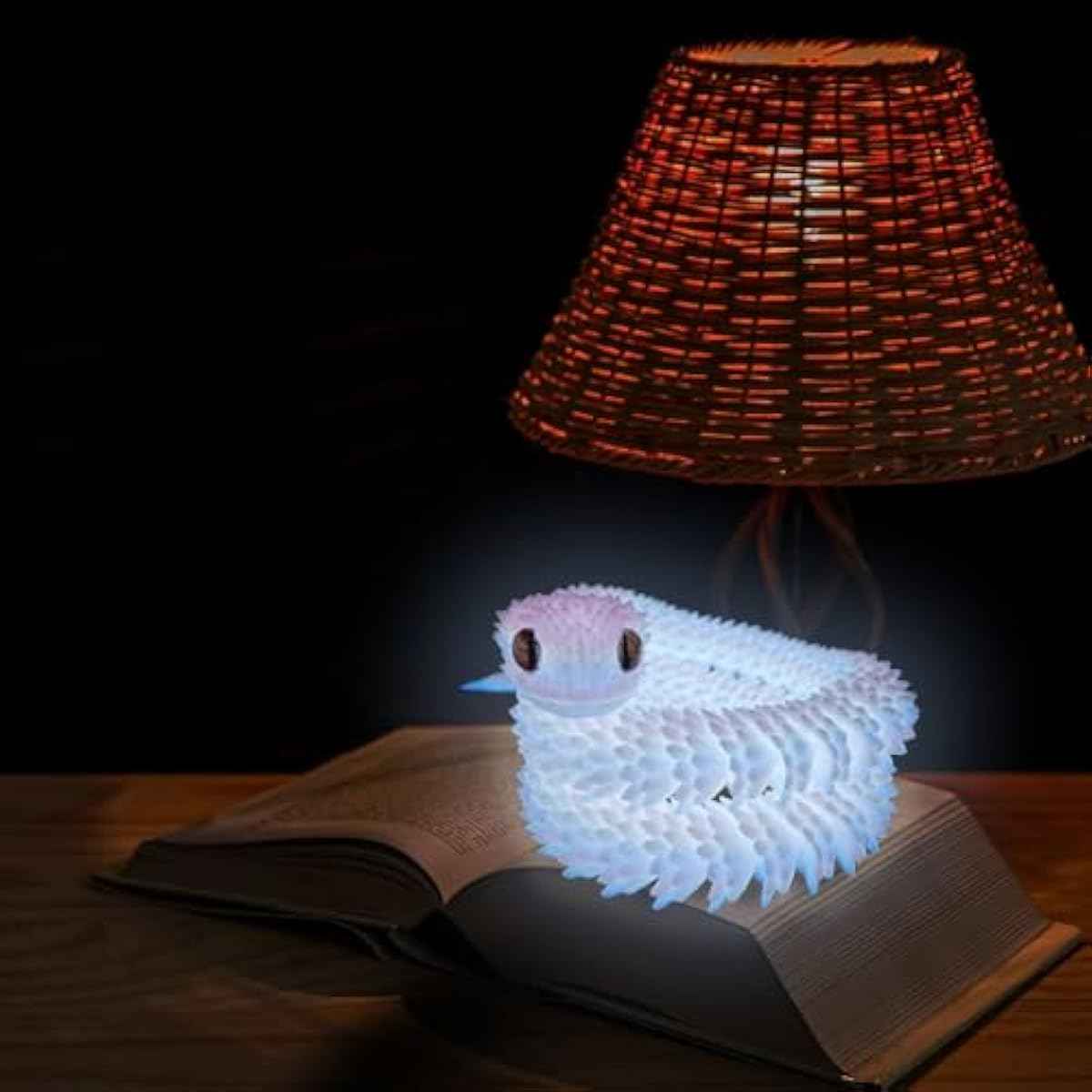 24in 3D printed flexible snake toy, officially authorized, fidget for ADHD, desk pet, easter basket essentials, animal collector gift