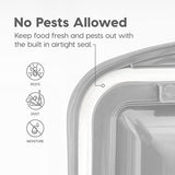 IRIS USA Airtight Pet Food Storage Container for Cats, Dogs, and Birds