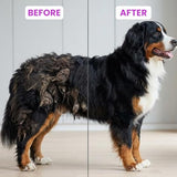 poodle-dematting-fur-rake-comb-brush-for-dogs-and-cats-with-long-2.5inch-steel-safety-blades