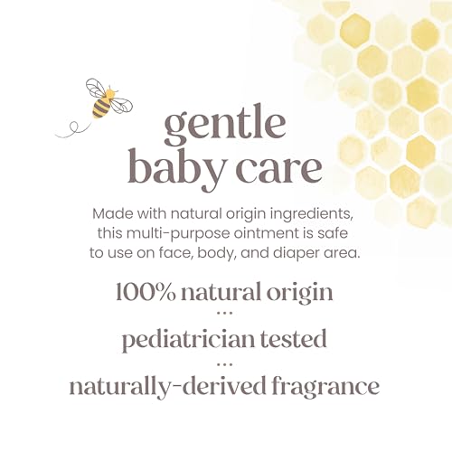 burt's bees 100% natural origin multipurpose healing ointment 7.5 ounce tub for face and body baby care