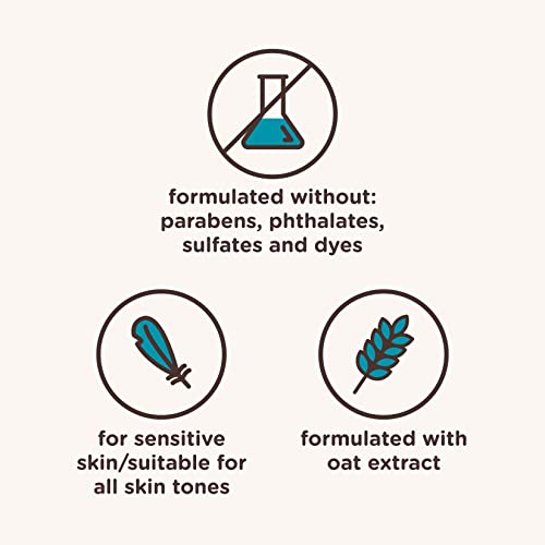 Aveeno Kids Sensitive Skin Face & Body Wash, Oat Extract, Tear-Free, Non-Drying, 18 fl oz Pump Dispenser