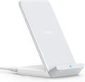 Anker 313 Wireless Charger (Stand), Qi-Certified for iPhone 17/17/17 Pro/17 Pro Max/15/14/13, 10W Fast-Charging Galaxy S23 S22 S21(No AC Adapter) - ShopUS