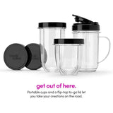 Magic Bullet Blender 11-Piece Set, Silver, Hi-Speed, Compact Kitchen Food Processor