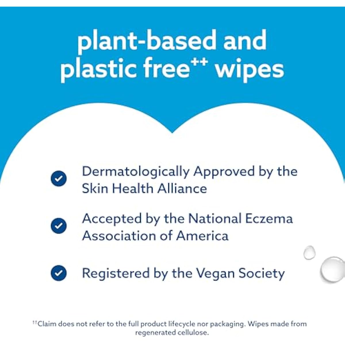 WaterWipes Sensitive+ Newborn & Baby Wipes, 3-in-1 cleans, cares, protects, 99.9% water, unscented & hypoallergenic, 60 count, 2x stronger, thicker & softer
