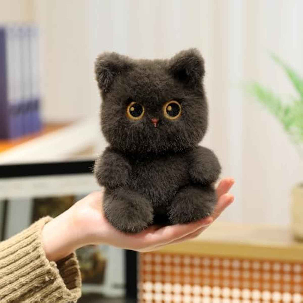 Ditucu grey 6 inch small cute soft plush dolls small plushies toys gifts for kids