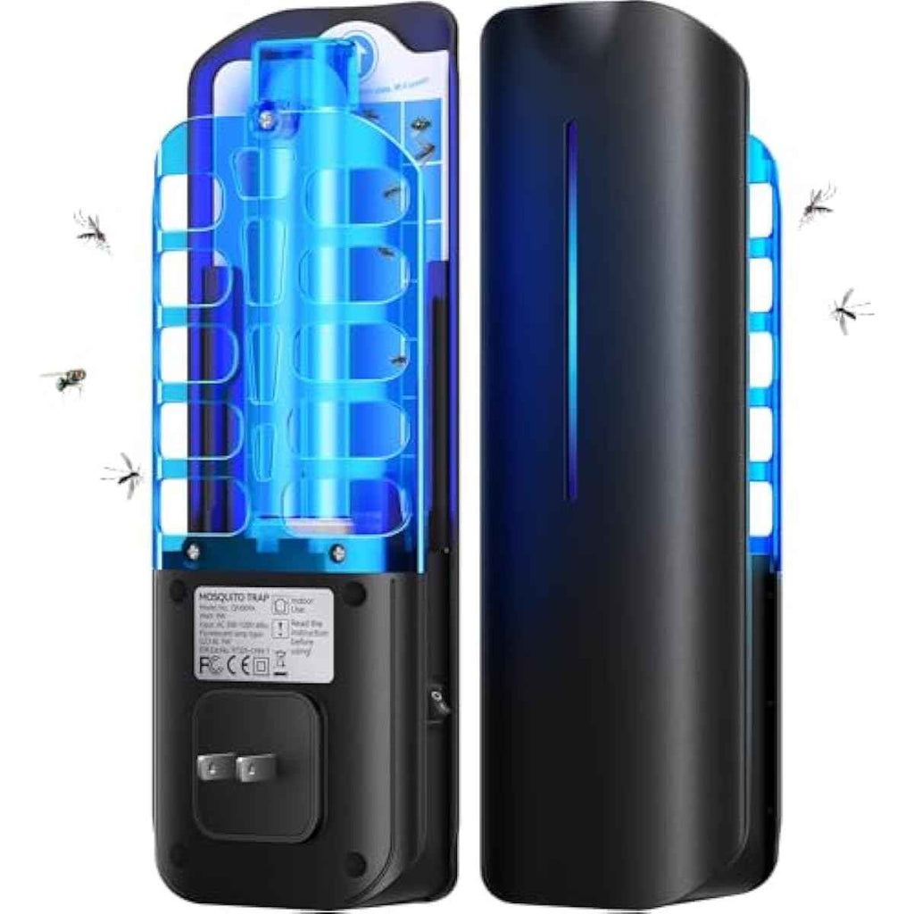 Flying Insect Plug In Mosquito Bug Zapper Indoor Gnat Moth Catcher with 9W Night UV Light