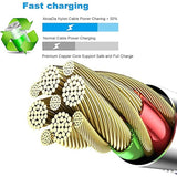 [Apple MFi Certified] 6Pack 3/3/6/6/6/10 FT iPhone Charger Nylon Braided Fast Charging Lightning Cable Compatible iPhone 14 Pro/13 mini/13/12/11 Pro MAX/XR/XS/8/7/Plus/6S/SE/iPad