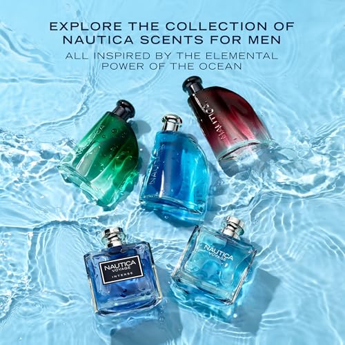 Nautica Voyage Eau De Toilette, 3.3Fl oz, Fresh, Romantic Cologne for Men, Day Wear