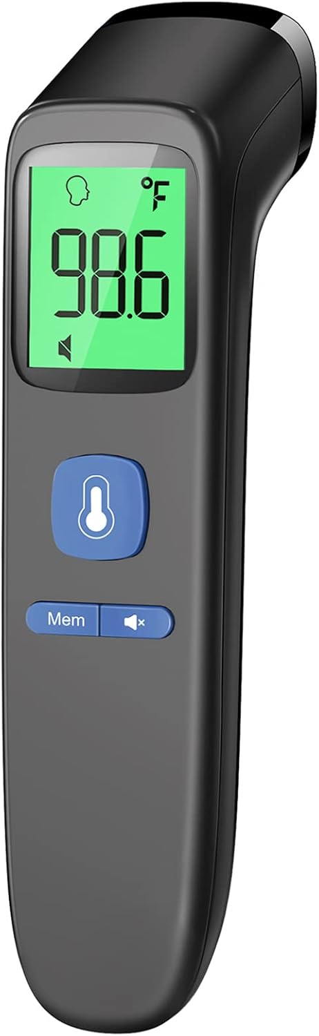 GoodBaby non-contact thermometer for adults and kids, accurate digital baby thermometer with fever alarm and silent mode
