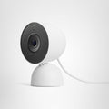 google nest cam indoor wired 3rd gen 2k video night vision 2 way audio works with google home device 2025 model hazel