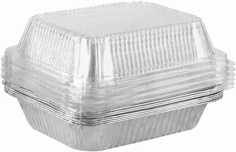 Stock Your Home Aluminum Pans 9x13 Disposable Foil Pans (30 Pack) - Half Size Steam Table Deep Trays - Tin Foil Pans Great for Cooking, Heating, Storing, Prepping Food