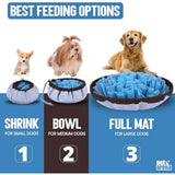 PET ARENA Snuffle Mat for Dogs - Adjustable Puzzle Toy for Large & Small Breeds