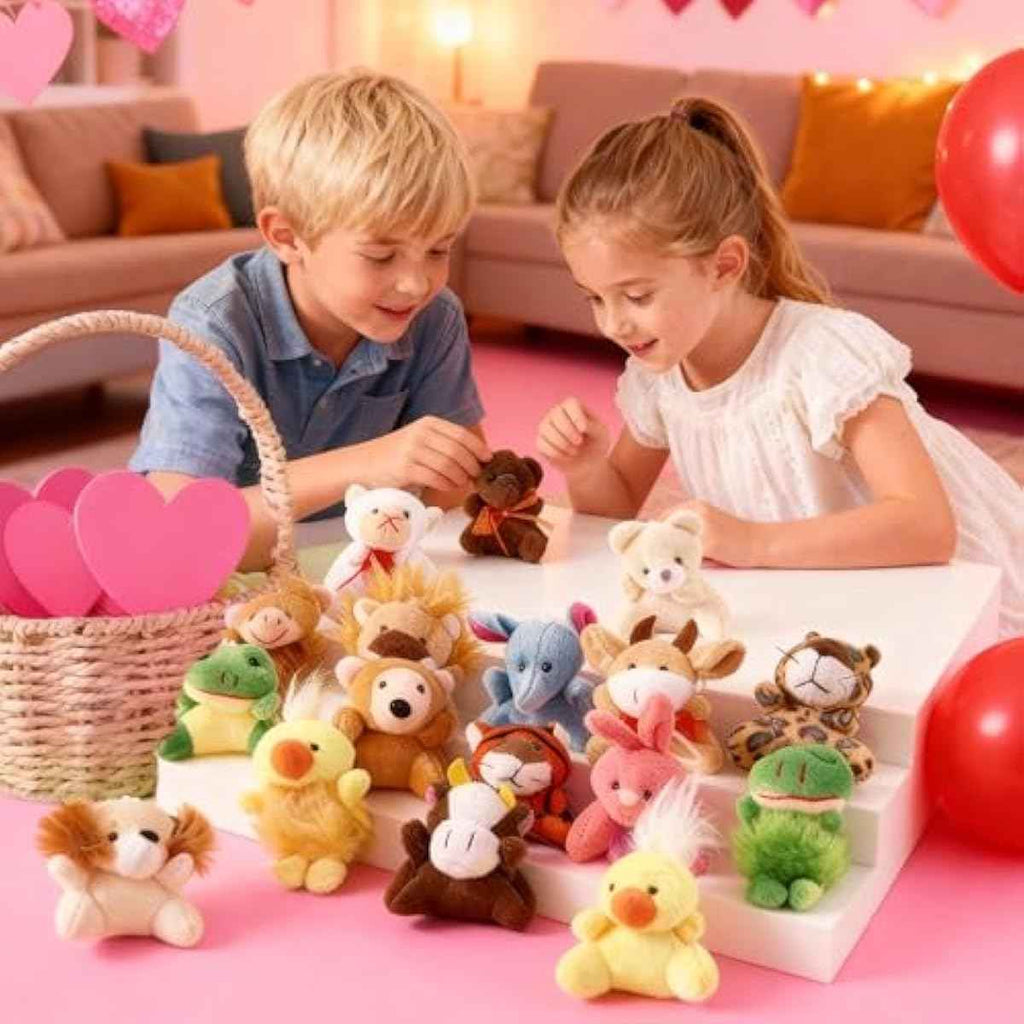 Joyin 24 Pack Mini Animal Plush Toys, 3