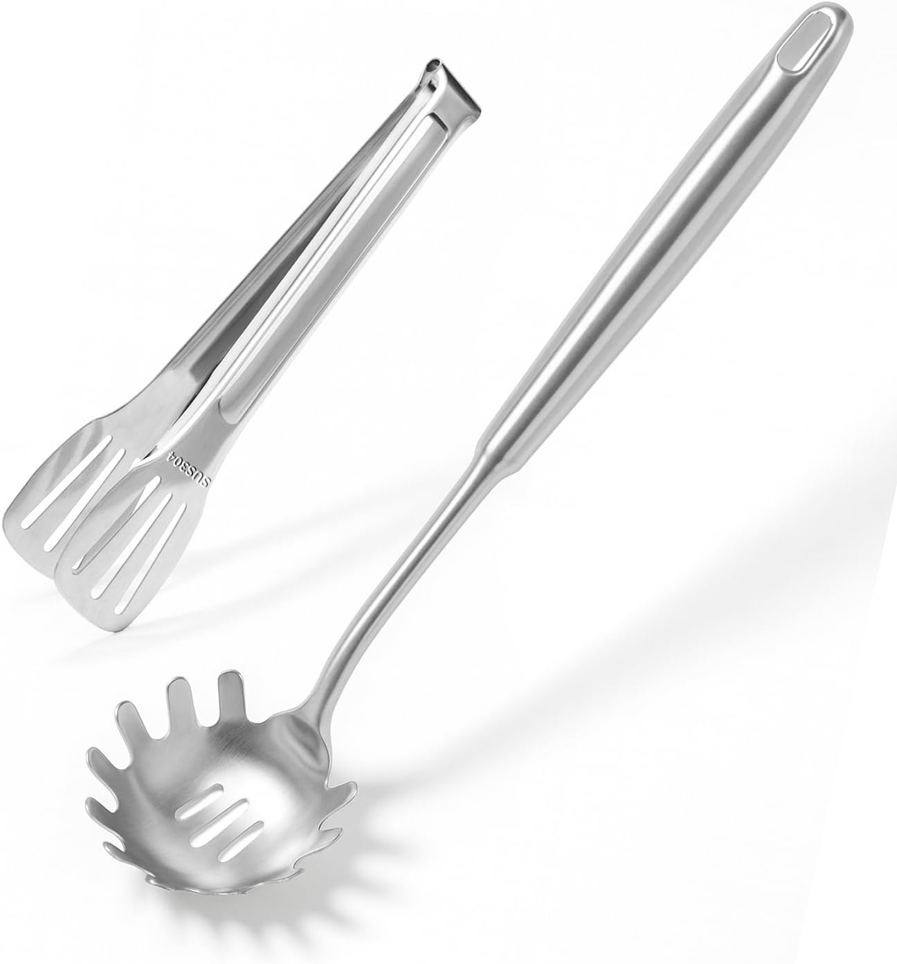 Newness 16 Pcs Stainless Steel Kitchen Utensils Set, Metal Kitchen Accessories