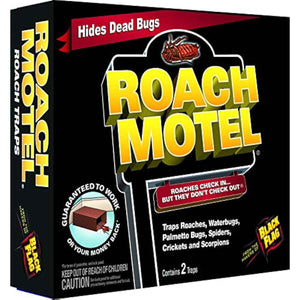 Black Flag Roach Motel Traps, 2-Count, 1-Pack