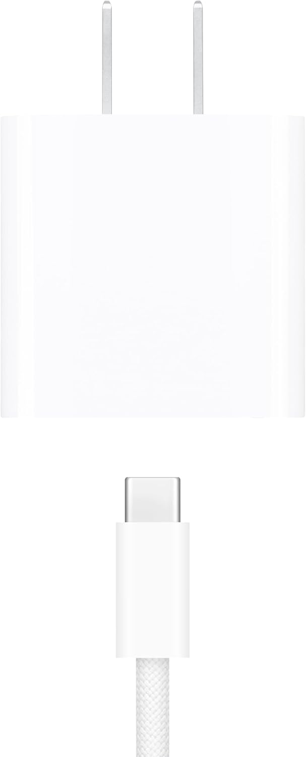 Apple 20W compact USB-C power adapter for iPhone iPad AirPods fast charging