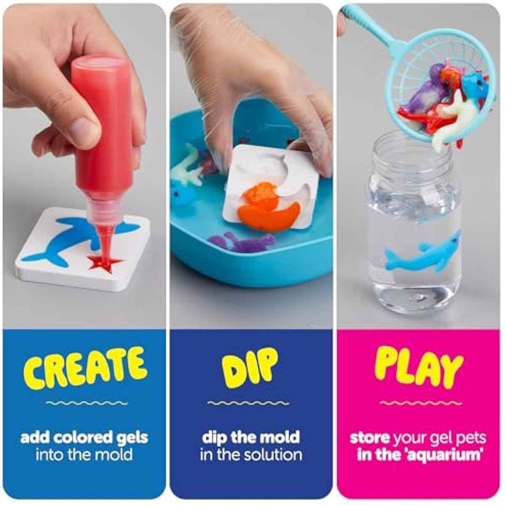 Dan&Darci Aqua Fairy Water Gel Kit for Kids, Magic Elf Toy Kit, DIY Squishy Maker Set for Boys & Girls