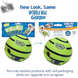 Wobble Wag Giggle Ball | Rolling Enrichment Toy for Fun Playtime, Interactive Play for Indoor or Outdoor, Keeps Dogs & Puppies Large, Medium or Small Busy & Moving, As Seen on TV | Pack of 1