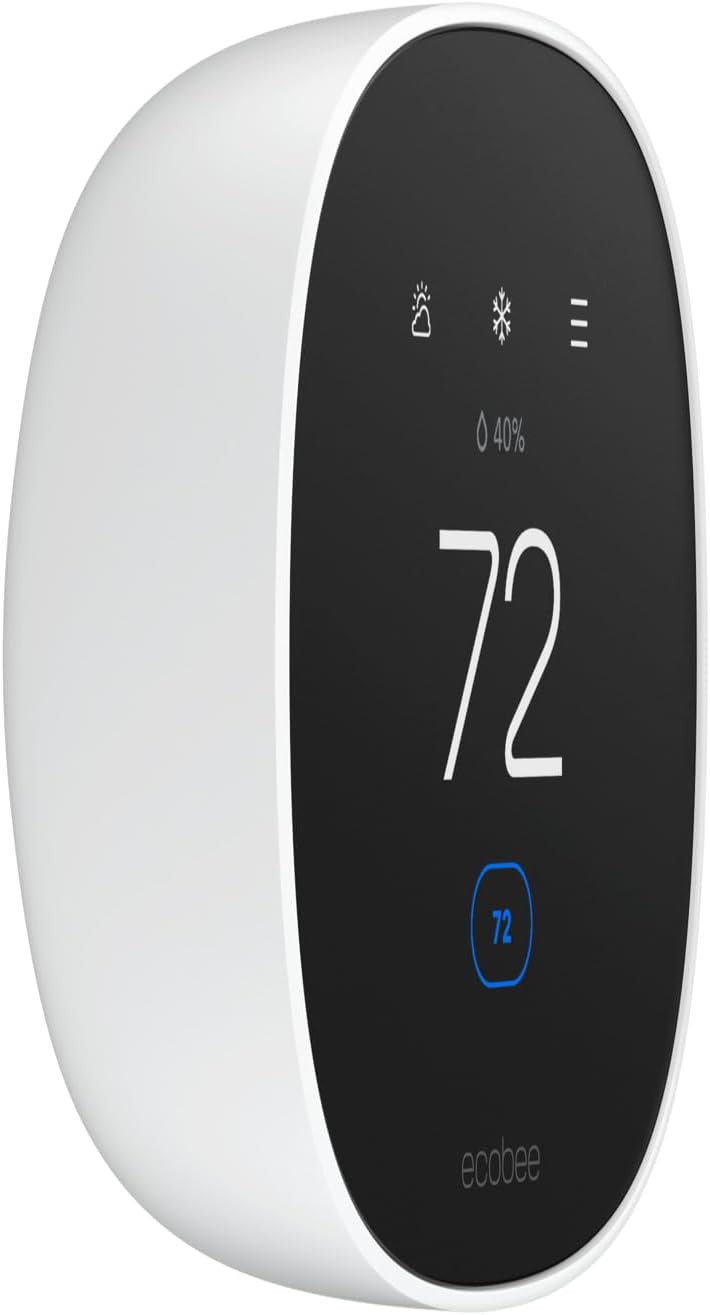 ecobee smart thermostat essential programmable wi-fi thermostat energy star certified