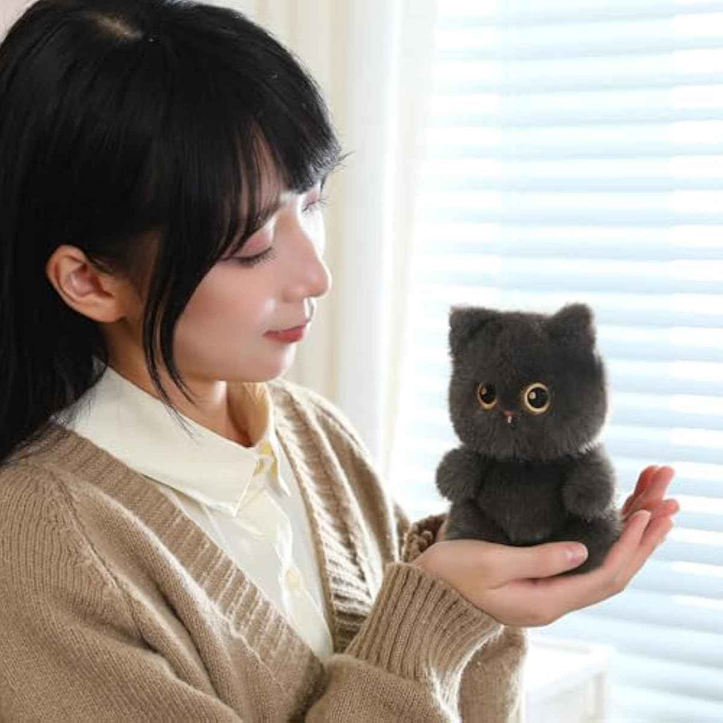 Ditucu grey 6 inch small cute soft plush dolls small plushies toys gifts for kids