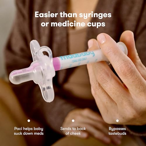 Frida Baby MediFrida medicine pacifier syringe, made in USA, mess and fuss free medicine dispenser
