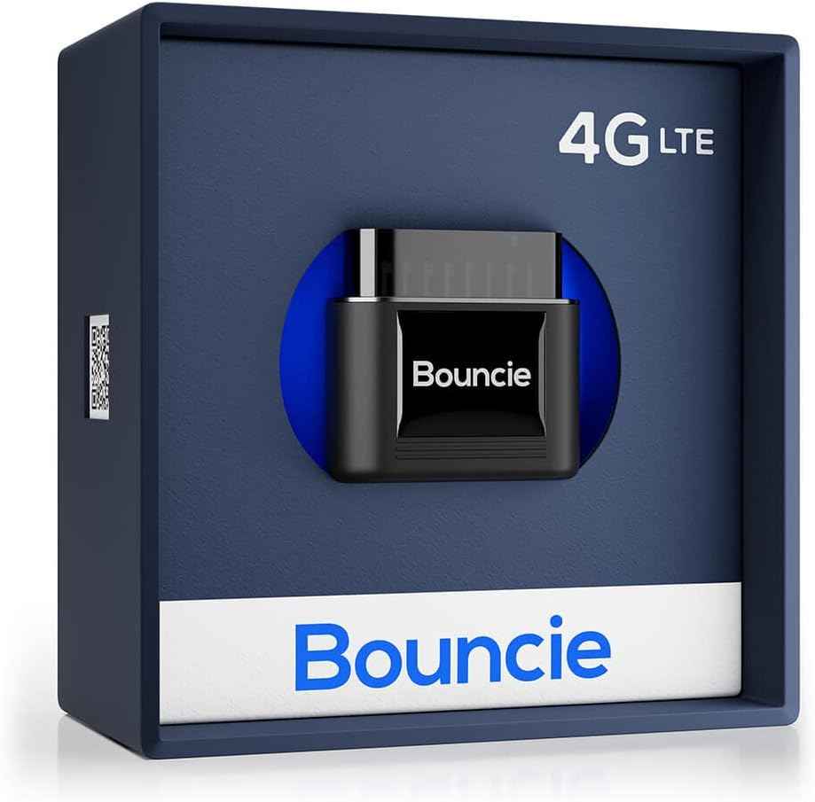 Bouncie GPS Tracker for Vehicles with Real-Time Location, Route History, Speed Monitoring, Geo-Fence & Accident Notifications - for Fleets & Family - Cancel Anytime