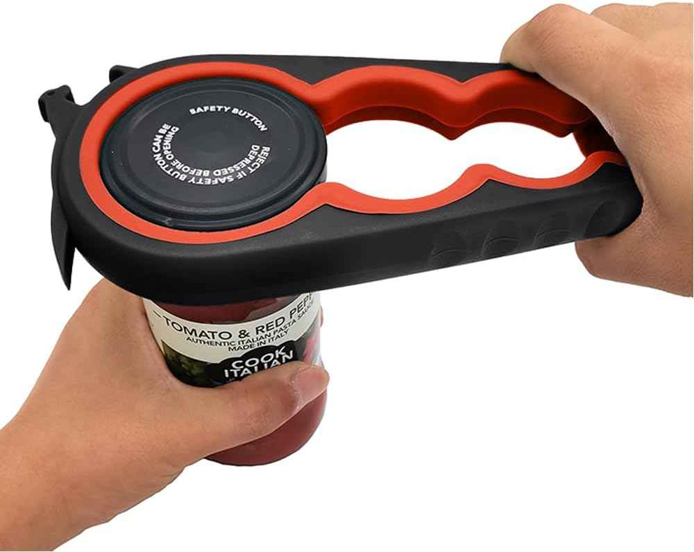 Otstar Jar Opener, Multi-Function, Weak Hands, Seniors, Arthritis, Low Strength, Easy to Use