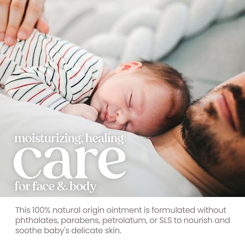 burt's bees 100% natural origin multipurpose healing ointment 7.5 ounce tub for face and body baby care