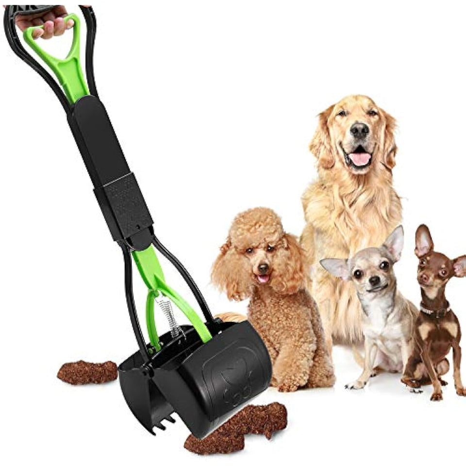 Ppogo Pet Pooper Scooper for Dogs and Cats with Long Handle and High Strength Material